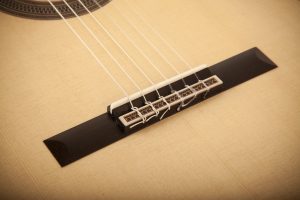 bridge angled - Enrico Bottelli Guitars